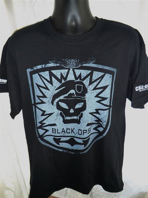 Call of Duty Black OPS Promo T-Shirt Size Large