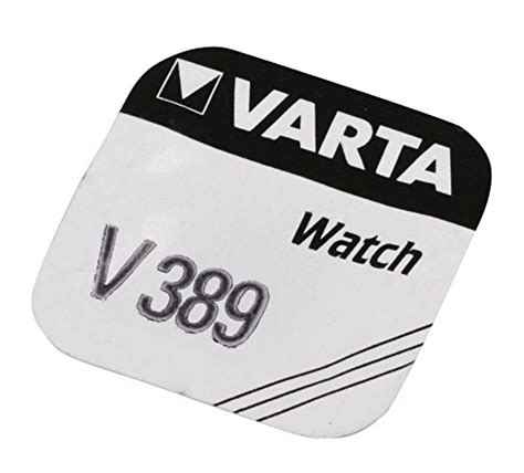 Varta V389 High Drain Silber1 55V 85mAh Uhrenzelle SR 1130 W Strom