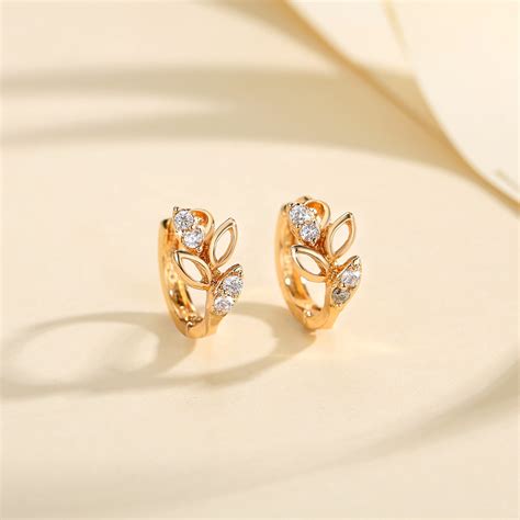 jual  anting titanium mewah berlian gold anting hoop anting anting