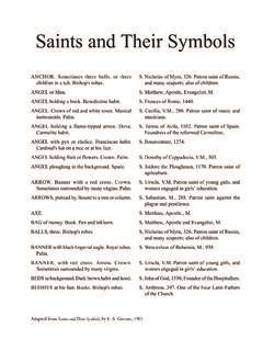 Saints and Their Symbols / saints-and-their-symbols.pdf / PDF4PRO