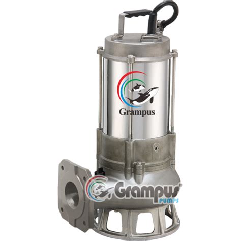 High Efficiency Stainless Steel Sewage Pump Grampus Pump