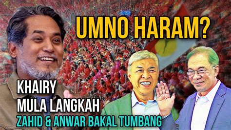 UMNO HARAM ZAHID ANWAR BAKAL HANYUT BERSAMA KRISIS UMNO KHIARY