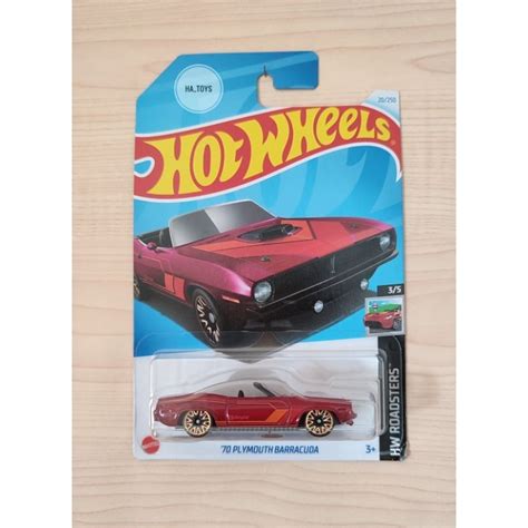 Jual Hot Wheels Plymouth Barracuda Merah Shopee Indonesia