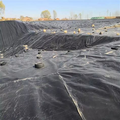 1 0mm 1 5mm 2 0mm HDPE Geomembrane Transportation For Hydraulic