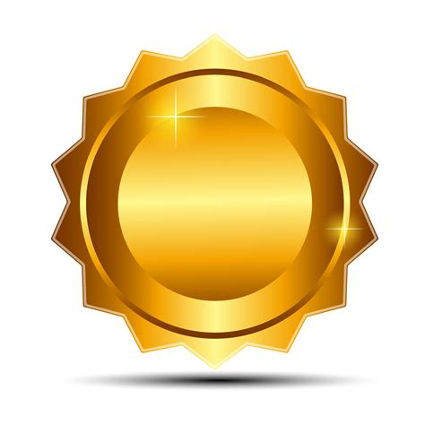 Vector gold sign, label template 3432811 Vector Art at Vecteezy