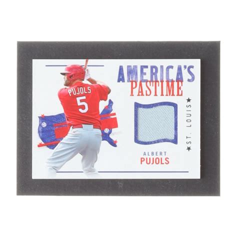 Albert Pujols Panini Chronicles America S Pastime Swatches