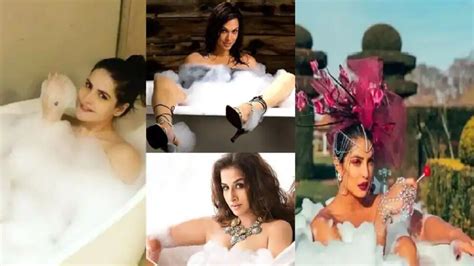 Bollywood Actress Raise Temperature With Their Bathing Pictures