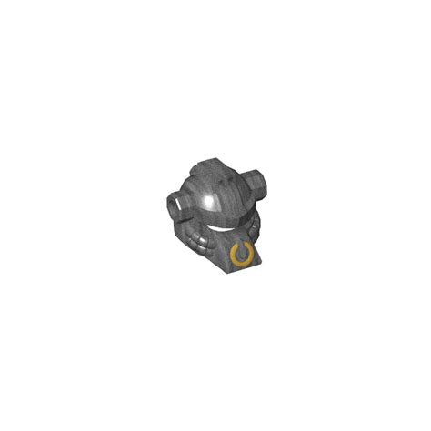 Lego Pearl Dark Gray Helmet With Gold Ring Brick Owl Lego