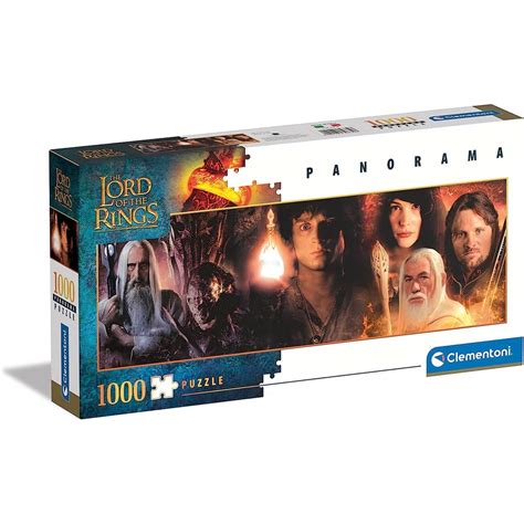 Clementoni Lord of the Rings Panorama 1000 Piece Jigsaw Puzzle | BIG W