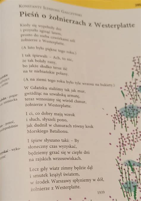 Do Jakiego Gatunku Literackiego Jest Podobny Ten Tekst Wybierz Spo R D