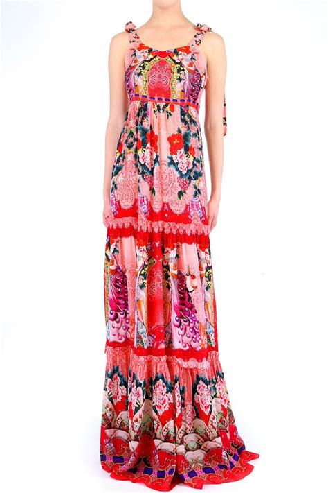 Printed Maxi Dress Designer Maxi Dress Designer Long Maxi Dresses