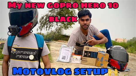 My New Go Pro Hero Black Motovlog Setup Gopro Hero Black