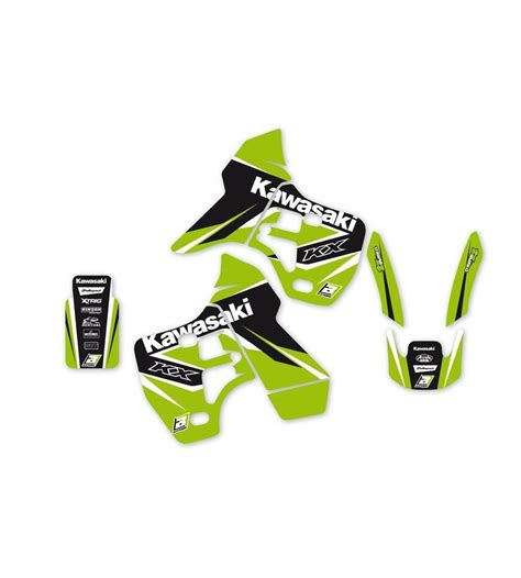 Kit déco BLACKBIRD Dream Graphic 4 Kawasaki KX500