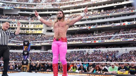 Seth Rollins Vs Logan Paul Wrestlemania 39 Night 1 16 Wrestling Junkie