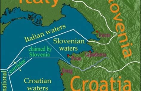 Overview of Croatia’s Border Disputes with BiH, Montenegro, Serbia, Slovenia, Liberland - Total ...