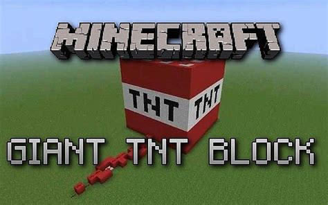 Giant Tnt Block Minecraft Map