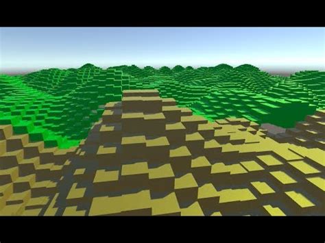 Simple Minecraft Voxel Terrain In Unity YouTube