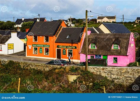 Small Village of Doolin with Craft Shop, Ireland Editorial Photo ...