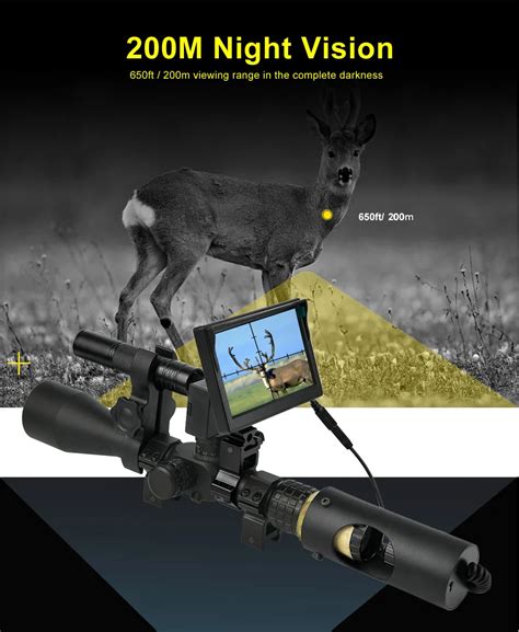 NIGHTPAL™ - 200 MM DIGITAL NIGHT VISION SCOPE SYSTEM | eBay