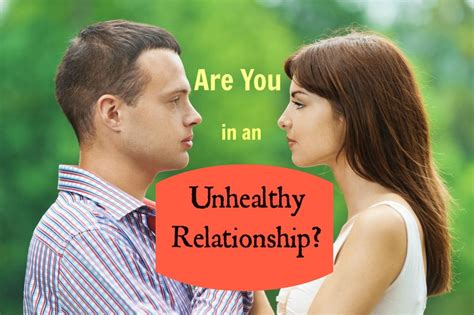 Are You In An Unhealthy Relationship