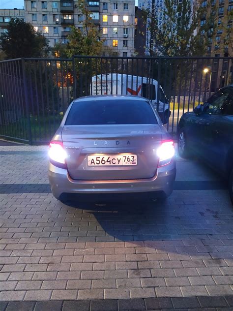 LED фонари — Lada Гранта (2G) FL, 1,6 л, 2019 года | тюнинг | DRIVE2