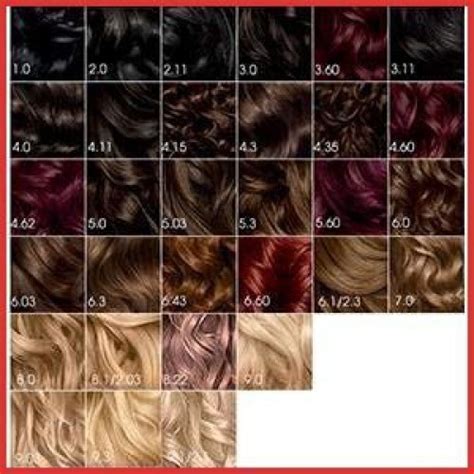 Garnier Olia Permanent Hair Color Chart Warehouse Of Ideas