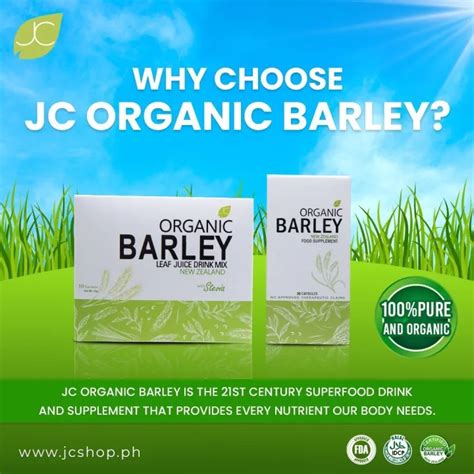 Jc Organic Barley Juice New Zealand Lazada Ph