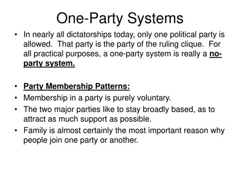 PPT - Chapter 5 Political Parties PowerPoint Presentation, free download - ID:274447