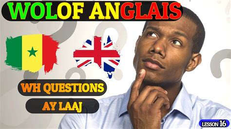 Jang Angale Anglais Wolof Apprendre L Anglais En Wolof Learn English