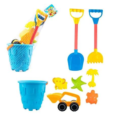 12 Pieces Beach Toys - 13 Piece Set - 15" - Beach Toys - at ...