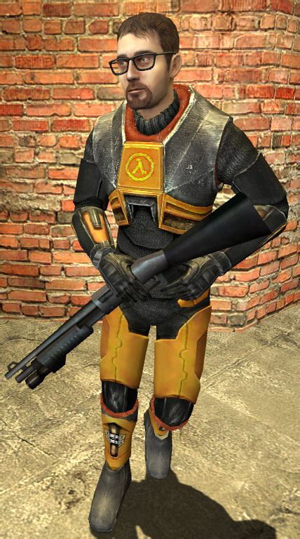 Gordon Freeman Gmod Model By Derwen On Deviantart