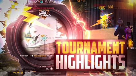 TOURNAMENT HIGHLIGHTS OF FREE FIRE FREE FIRE ESPORT IS BACK