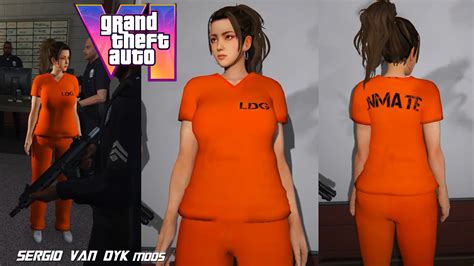 Lucia Vi Inmate Trailer 1 Gta 6 Add On Ped Replace Gta5