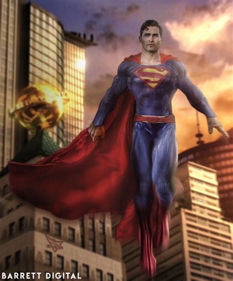 Tyler Hoechlin Superman by Spider-maguire on DeviantArt