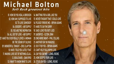 The Best Of Michael Bolton Nonstop Songs Michael Bolton Greatest Hits Full Album Playlist 🎊