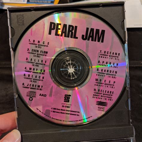 Pearl Jam Ten Cd