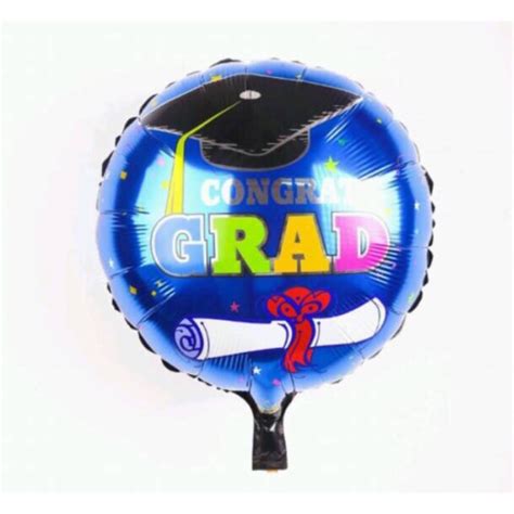 Jual Balon Foil Graduation Balon Happy Grad Balon Kelulusan Grad