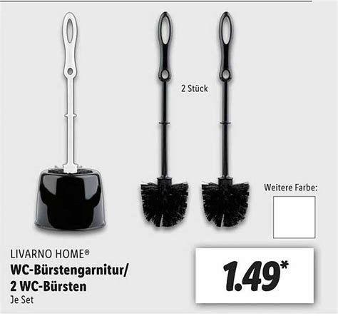 Livarno Home Wc B Rstengarnitur Wc B Rsten Angebot Bei Lidl