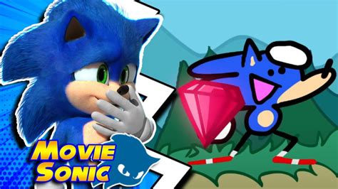 Movie Sonic Reacts To Something About Sonic The Hedgehog 2 ANIMATED