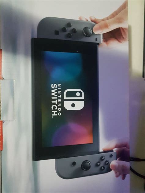 Nintendo Switch Cinza Console De Videogame Nintendo Usado 84325327