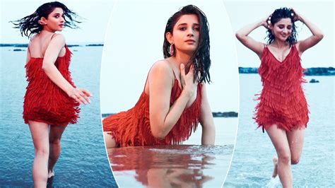 Kanika Mann Oozes Oomph In Red Hot Mini Dress See Viral Photos