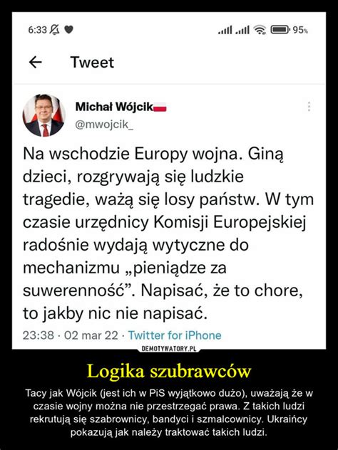 Logika Szubrawc W Demotywatory Pl