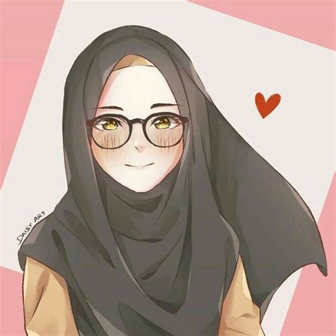 Gambar Kartun Muslimah Bercadar Wanita Cantik Berhijab Wallpaper 100