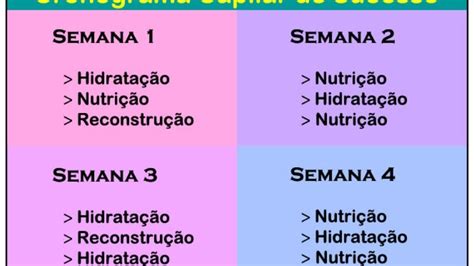 Dicas infalíveis para montar um cronograma capilar perfeito FATO MT