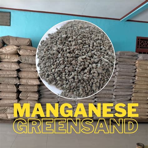 Jual Manganese Greensand Media Filter Penjernih Air Pasir Mangan 25