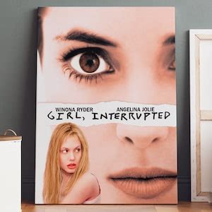 Girl Interrupted Poster Canvas Girl Interrupted Canvas Print, Girl ...