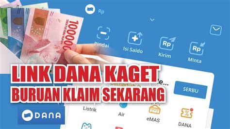 Ada Uang Jajan Tambahan Nih Bestie Dari Link Dana Kaget Hari Ini