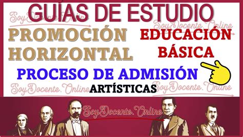 Guías de Estudio para PROMOCIÓN HORIZONTAL artísticas USICAMM para el