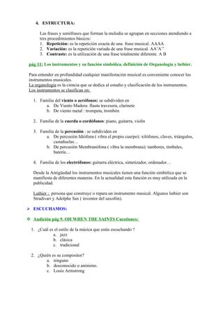 Tema M Sica Y Cultura Pdf