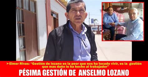 PÉSIMA GESTIÓN DE ANSELMO LOZANO Clarín Chiclayo